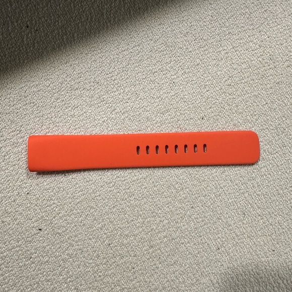BAND ONLY Fitbit Charge 6 Large Coral Band - Picture 2 of 3